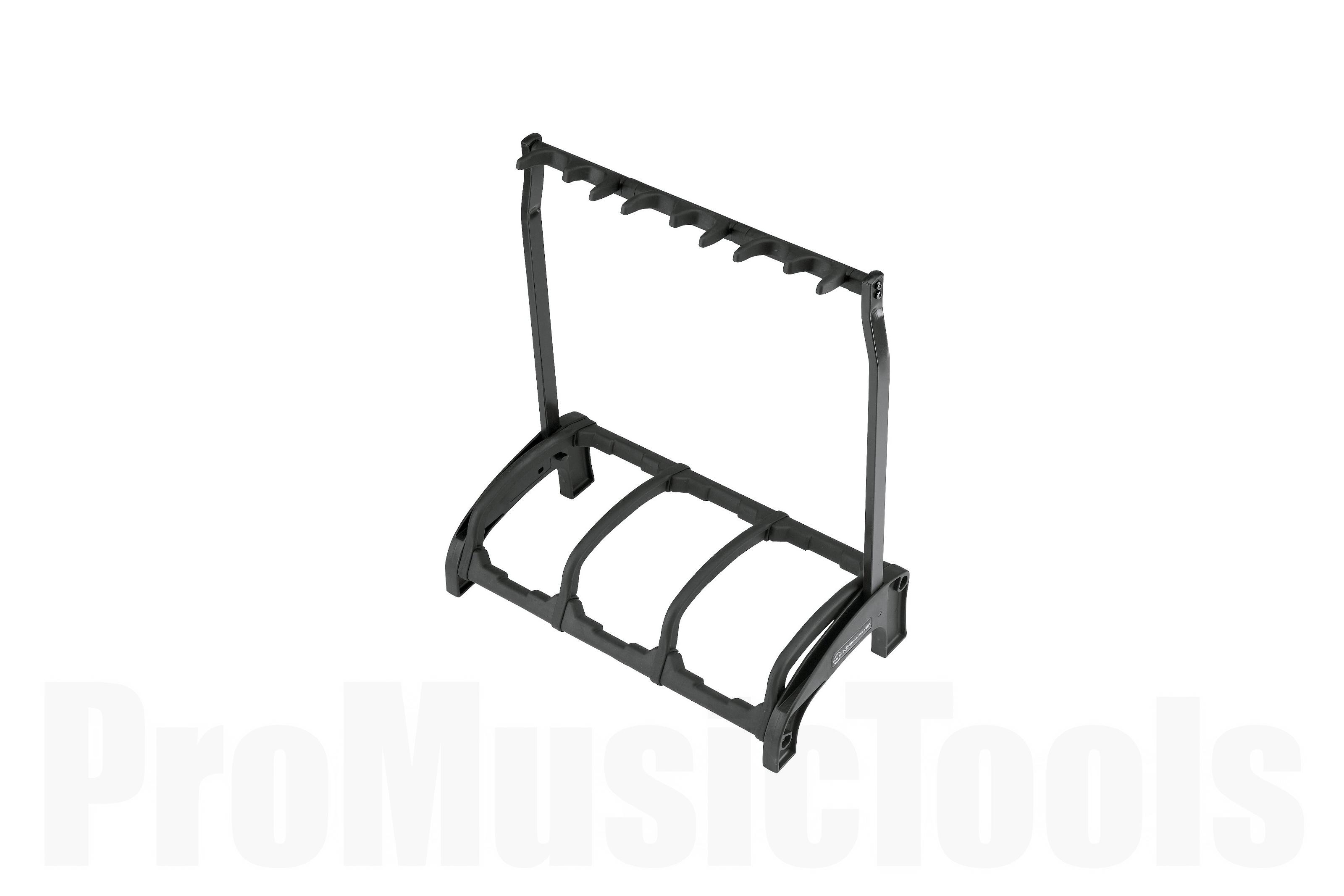 K&M 17513 Three guitar stand Guardian 3 - Black