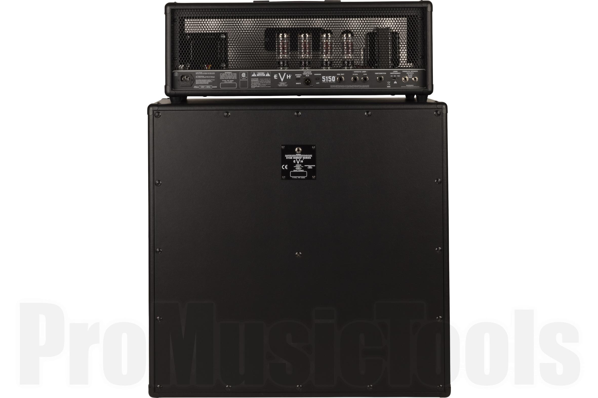 EVH 5150 Iconic Series 80W Head - Black - 230V EUR