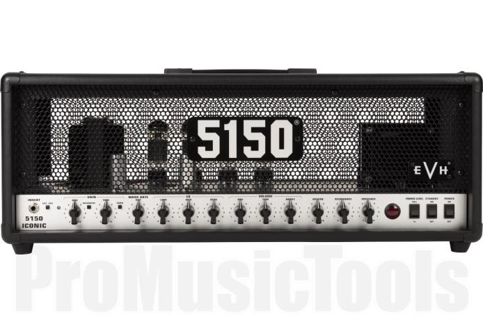 EVH 5150 Iconic Series 80W Head - Black - 230V EUR