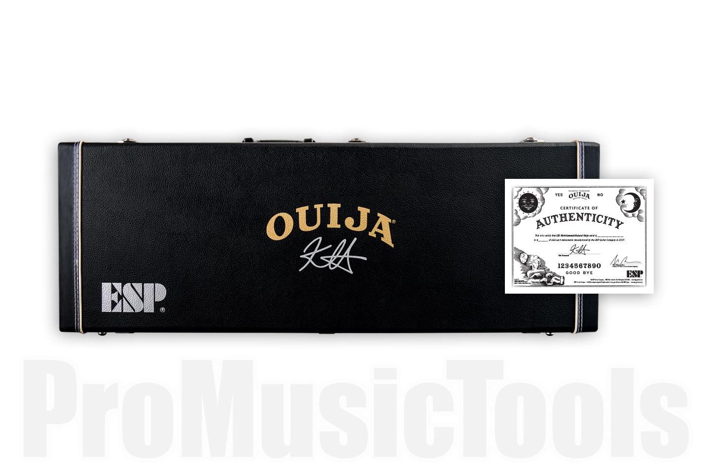 ESP Ltd KH Ouija Natural - Kirk Hammett Signature - Limited