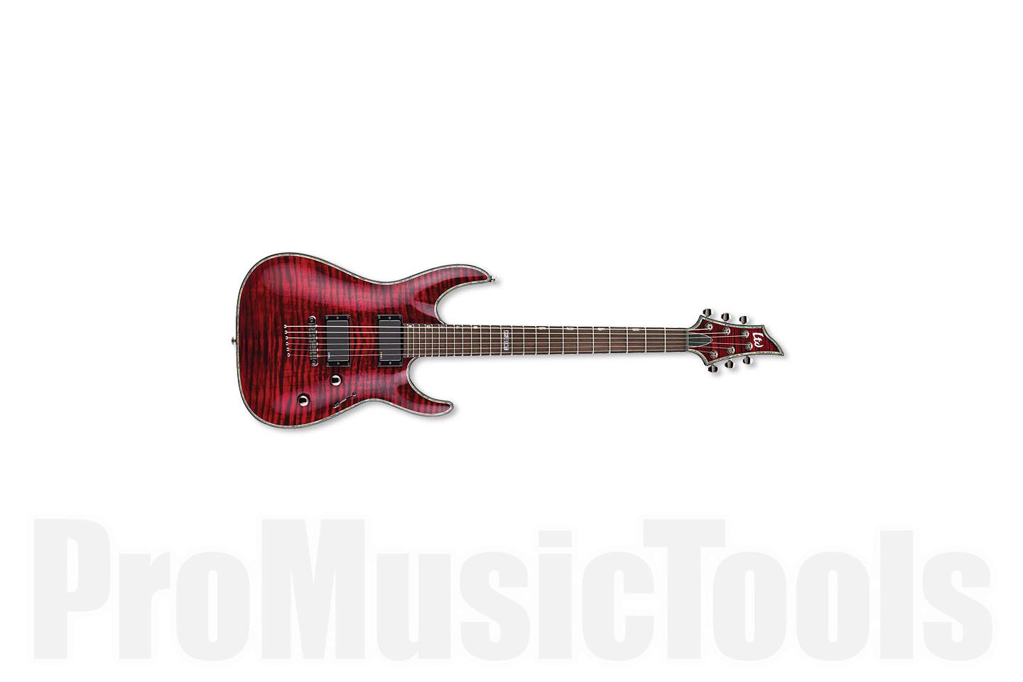 Set Through Neck ESP Ltd Horizon H-351NT STBC - See Thru Black Cherry - b-stock ...