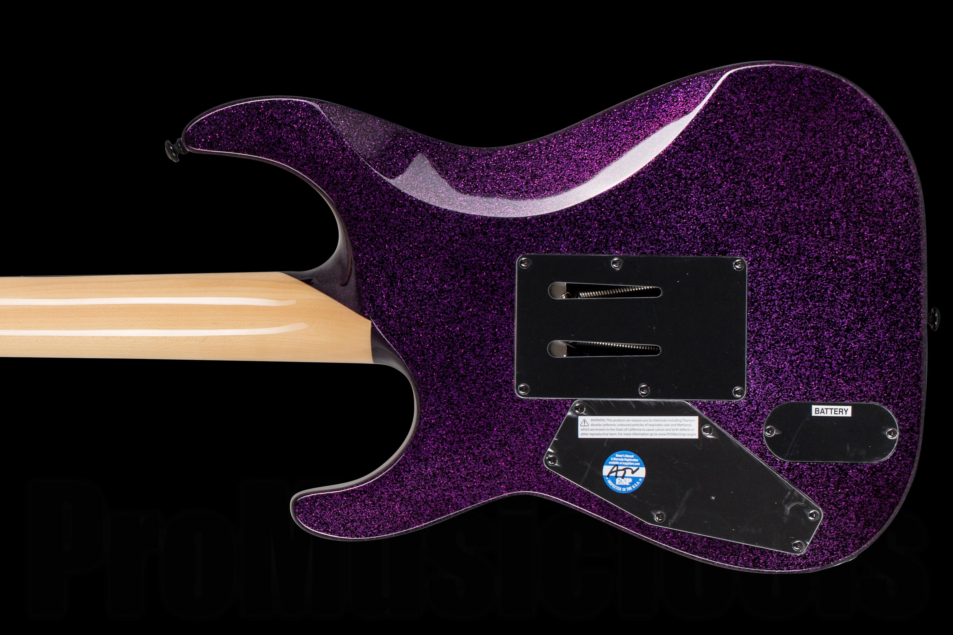 ESP Ltd KH Ouija Purple Sparkle - Kirk Hammett Signature - Limited