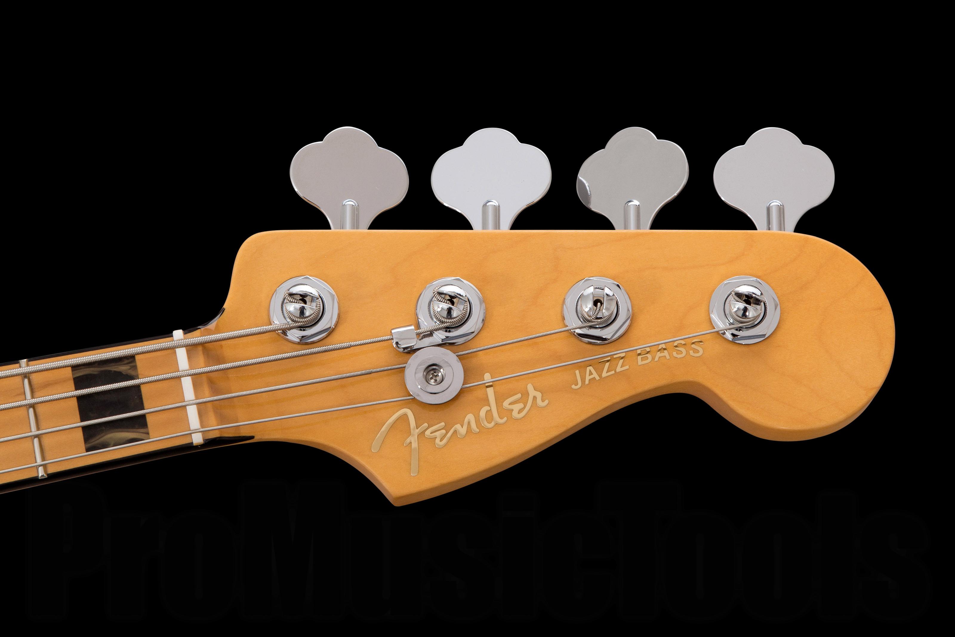 Fender American Ultra Jazz Bass MN - Texas Tea | ProMusicTools