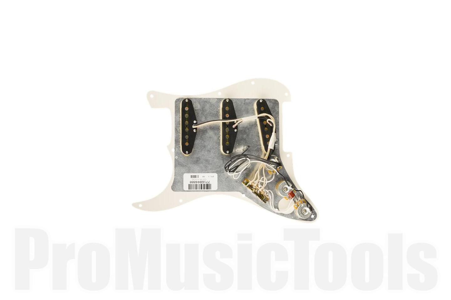 Fender Pre-Wired Strat Pickguard - Original '57/'62 SSS - Tortoise Shell 11 Hole PG