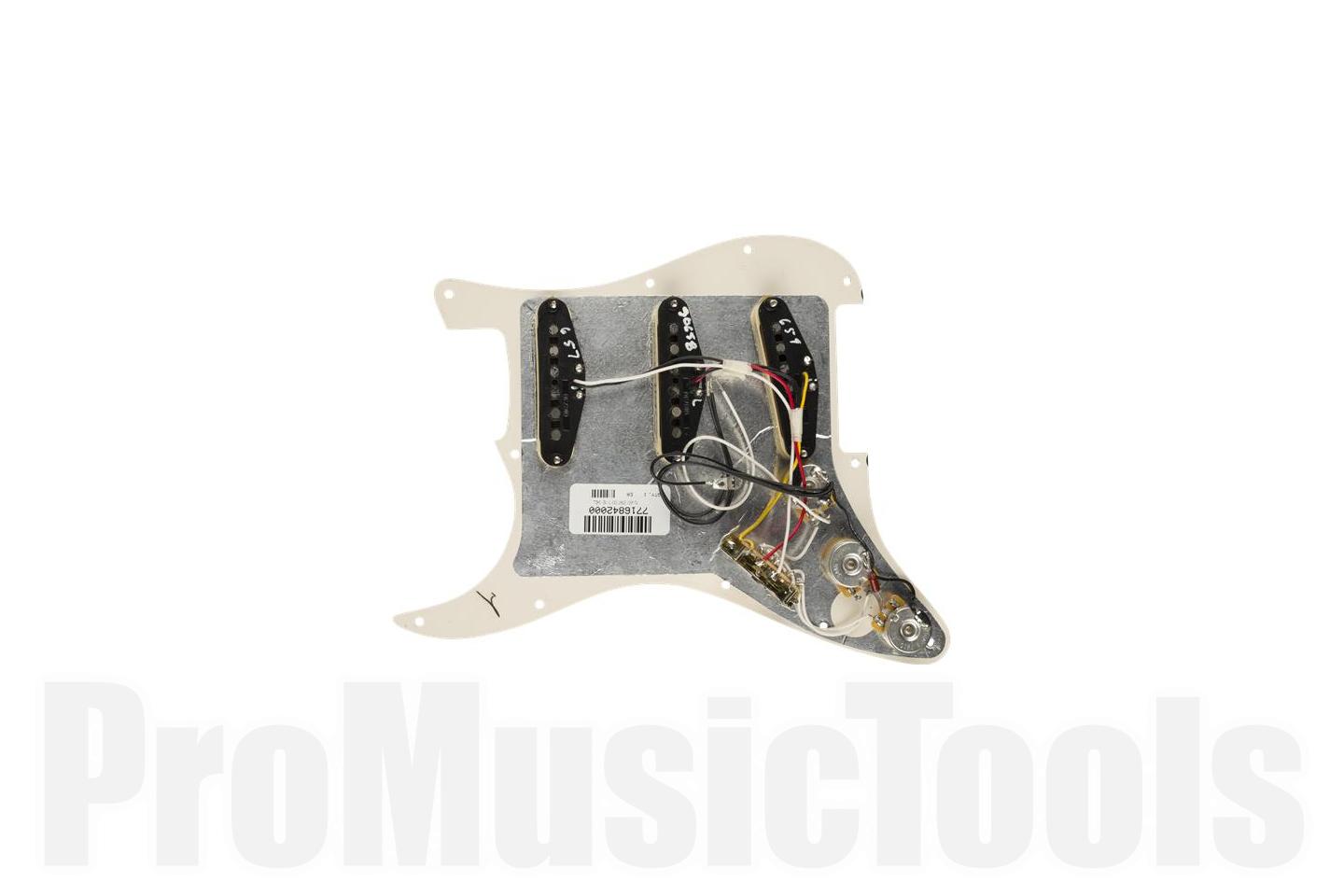 Fender Pre-Wired Strat Pickguard - Tex-Mex SSS - Tortoise Shell 11 Hole PG