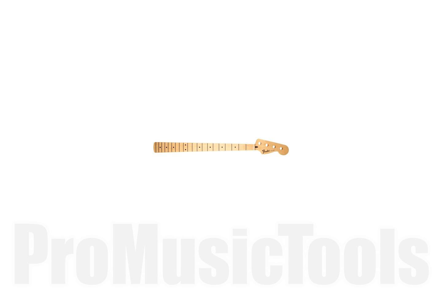 Fender Standard Series Jazz Bass Neck - 20 Medium Jumbo Frets - Maple