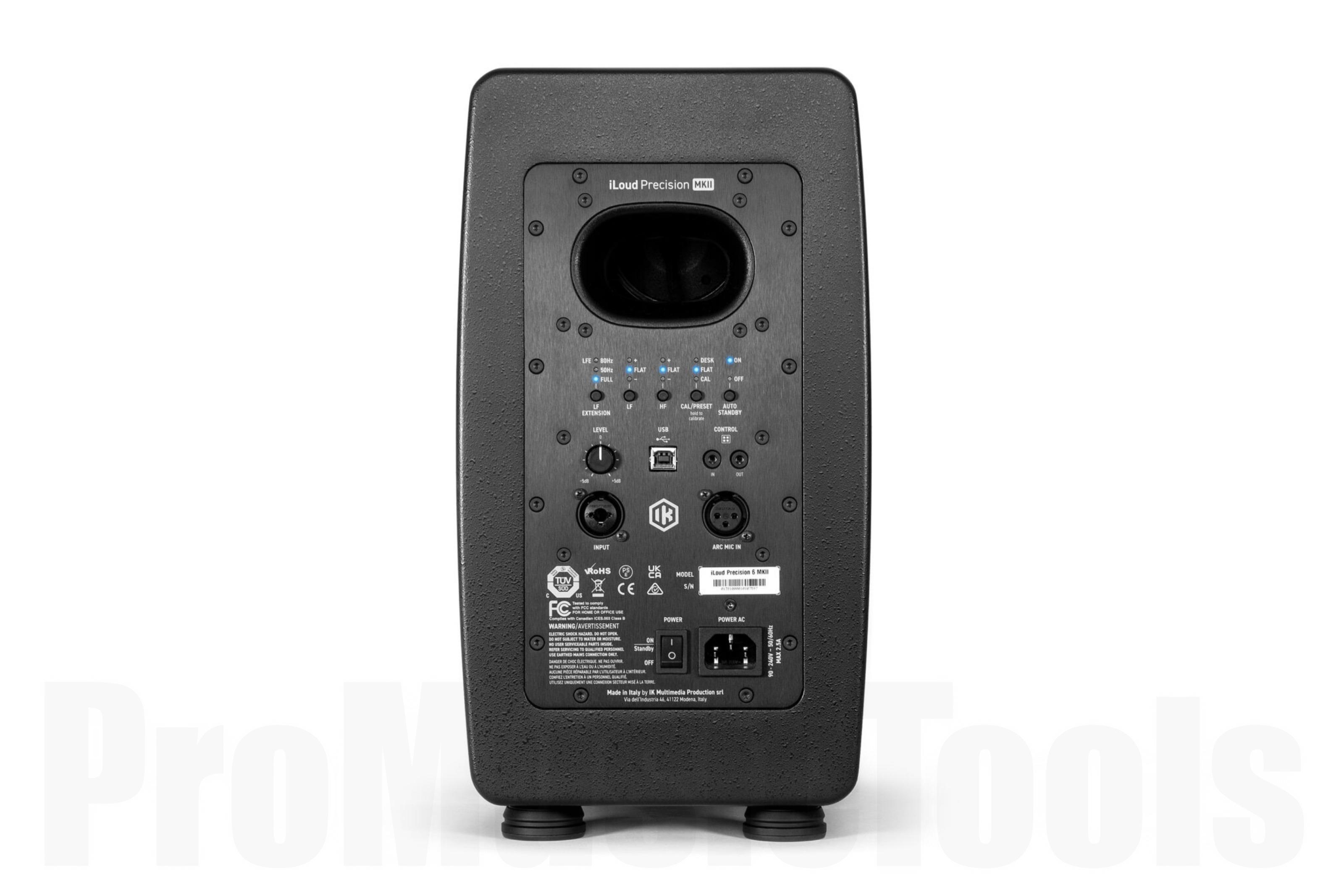 IK Multimedia iLoud Precision 6 MKII - Black - Pair Bundle Set