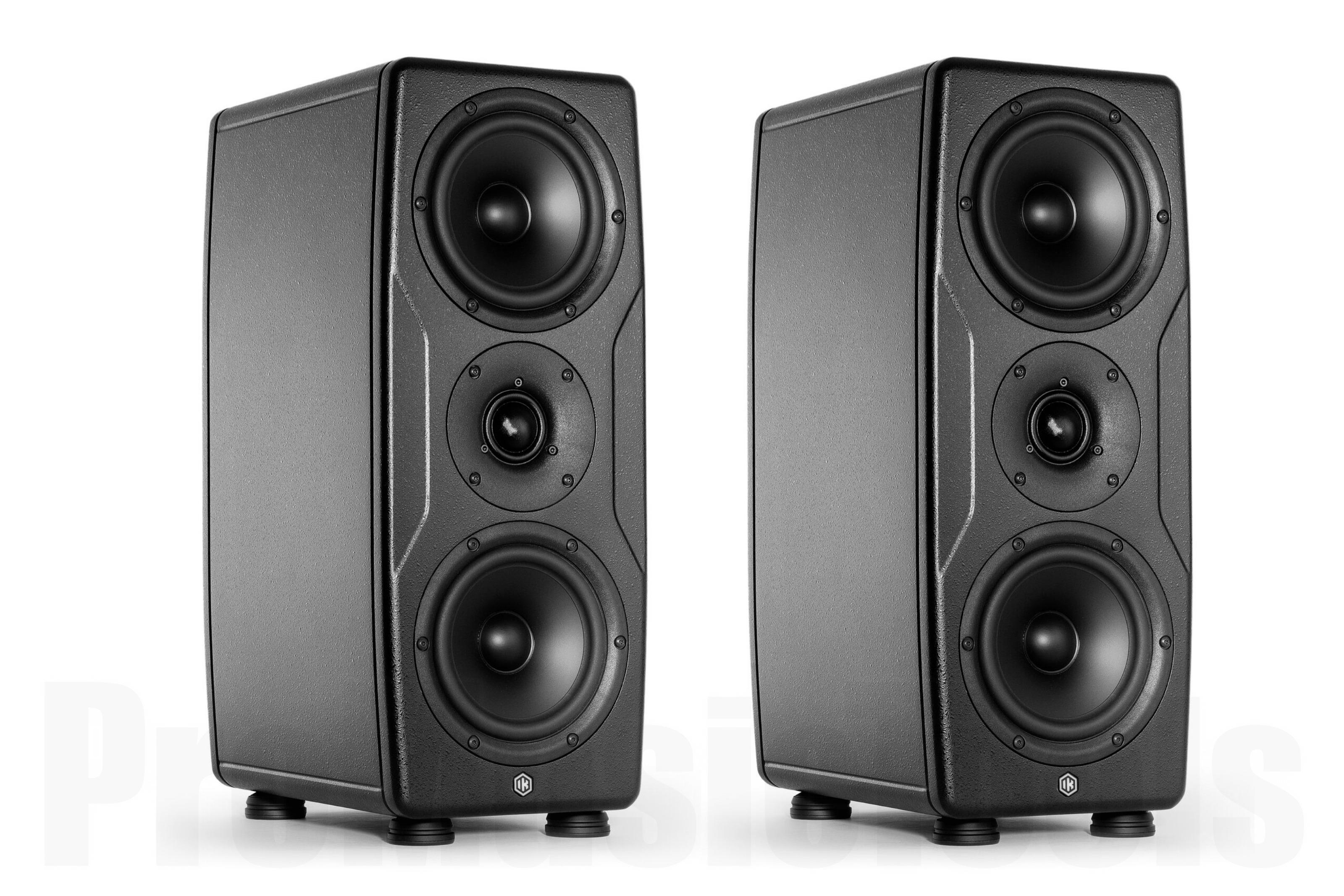 IK Multimedia iLoud Precision MTM MKII - Black - Pair Bundle Set