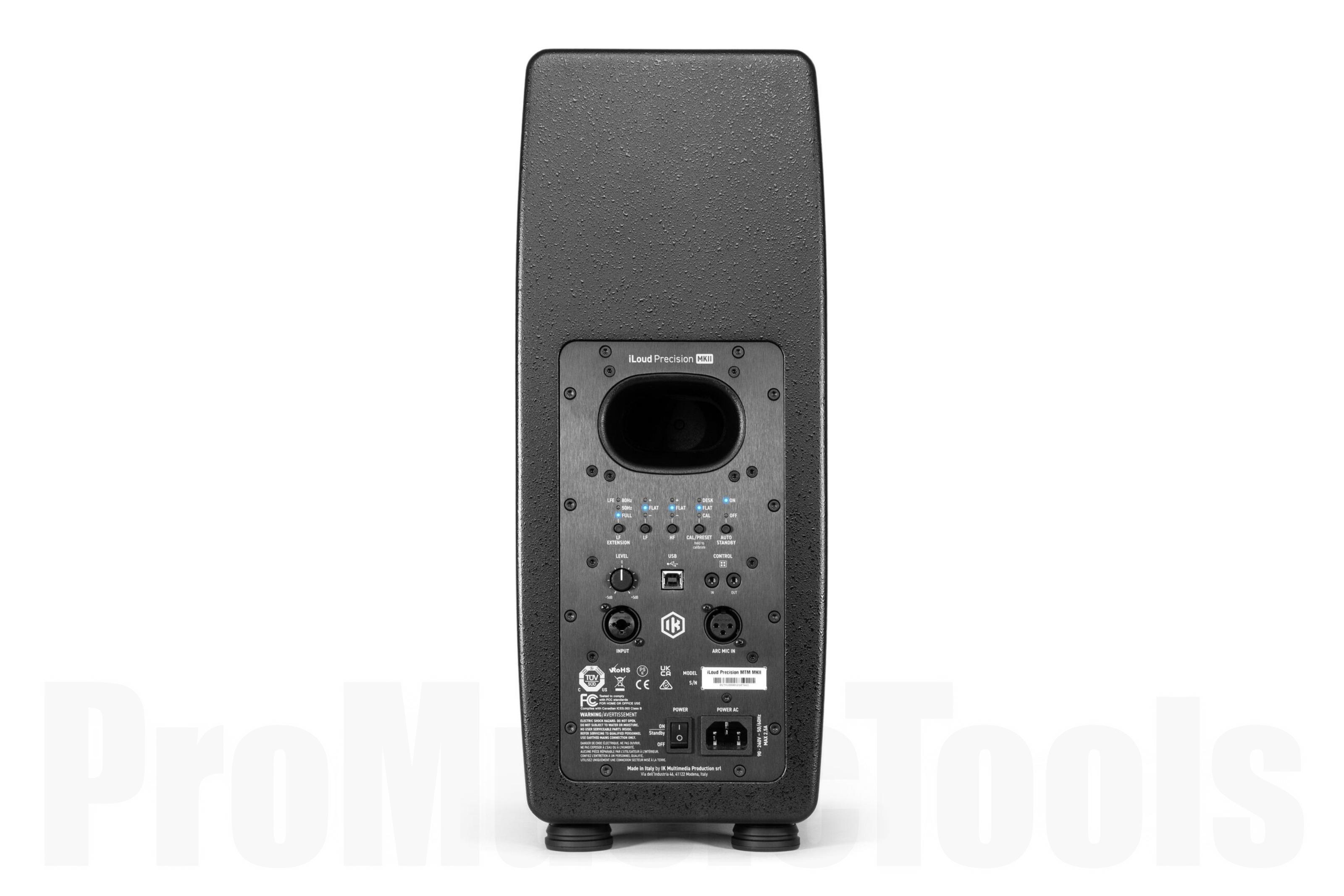 IK Multimedia iLoud Precision MTM MKII - Black - Pair Bundle Set