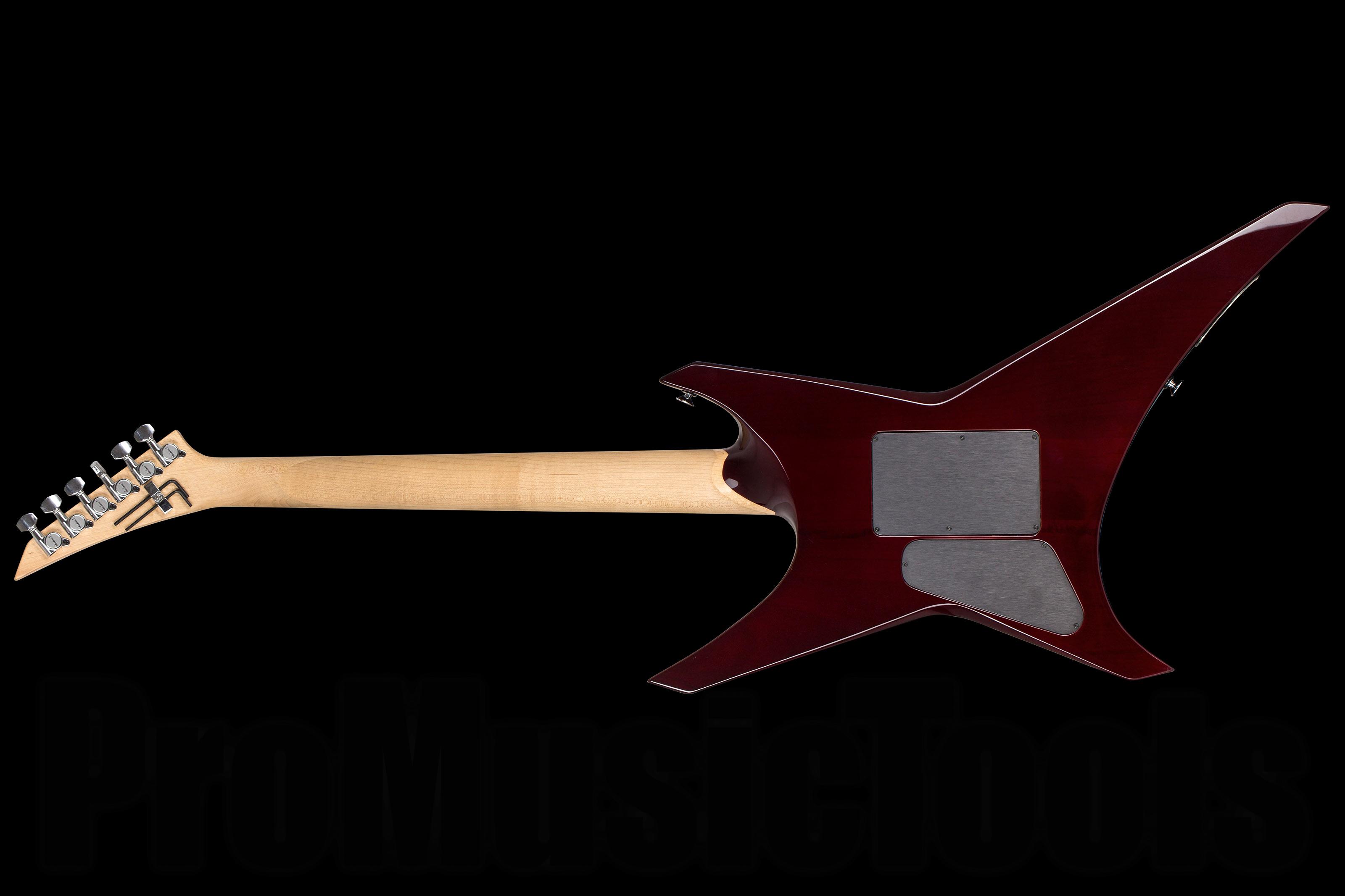 Jackson USA Warrior WR1 - Burnt Cherry Burst - Oiled Neck PV