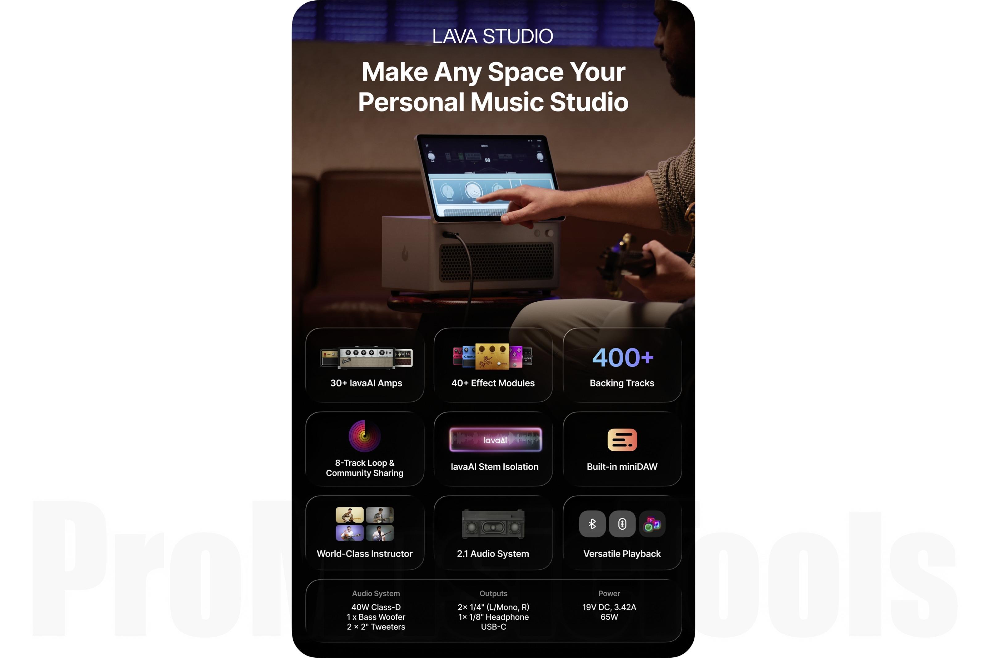 Lava Music LAVA Studio inkl. LAVA Studio Stand - Bundle Set