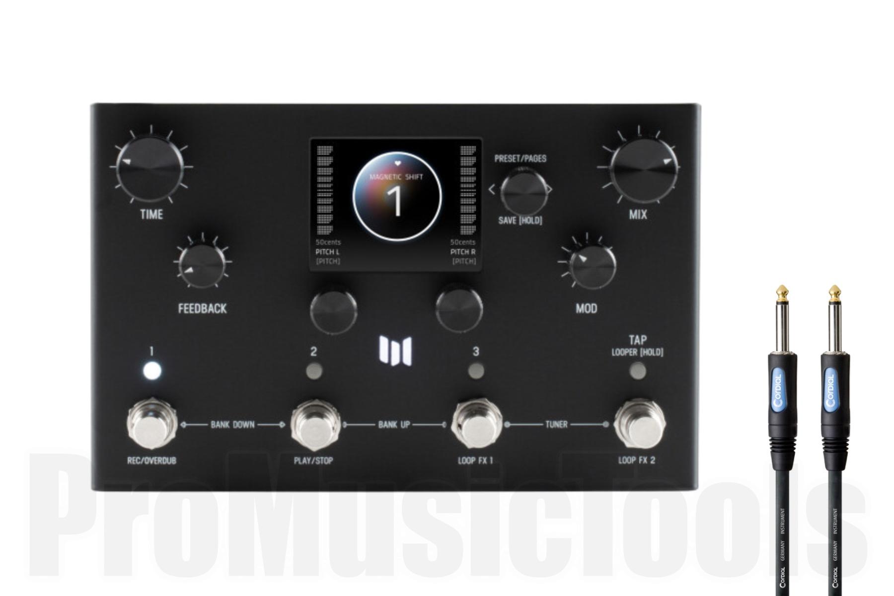 Meris LVX 10th Anniversary Limited Edition - Modular Delay System / Looper - inkl. Cordial CCFI 3 PP - Bundle Set