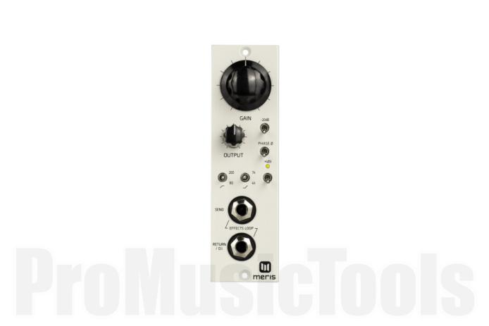 Meris 500 Series 440 Mic Preamp - Guitar Recording Preamp