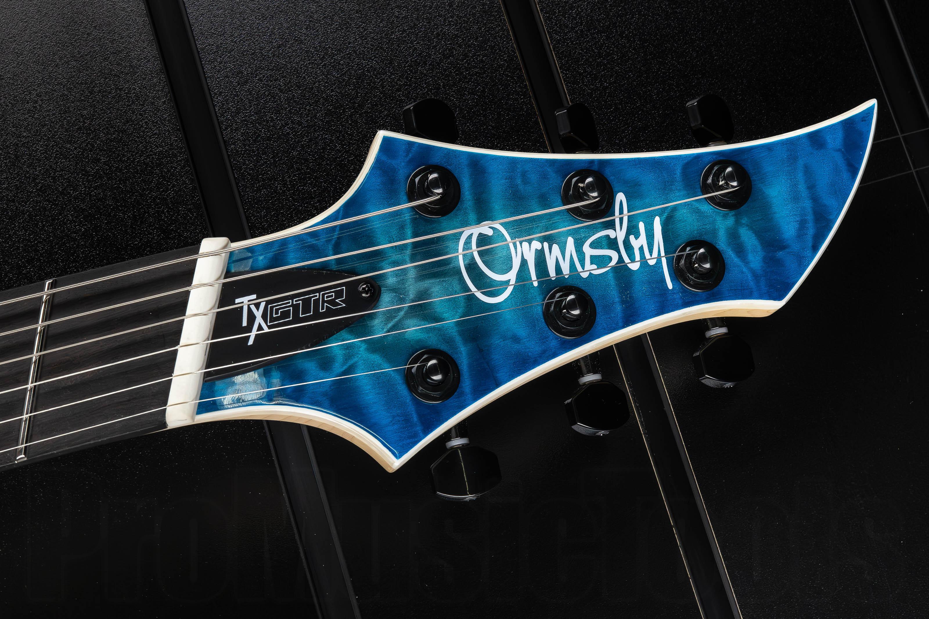 Ormsby TX Exotic GTR 6 (Run 15) Multiscale QM AB - Aqua Burst