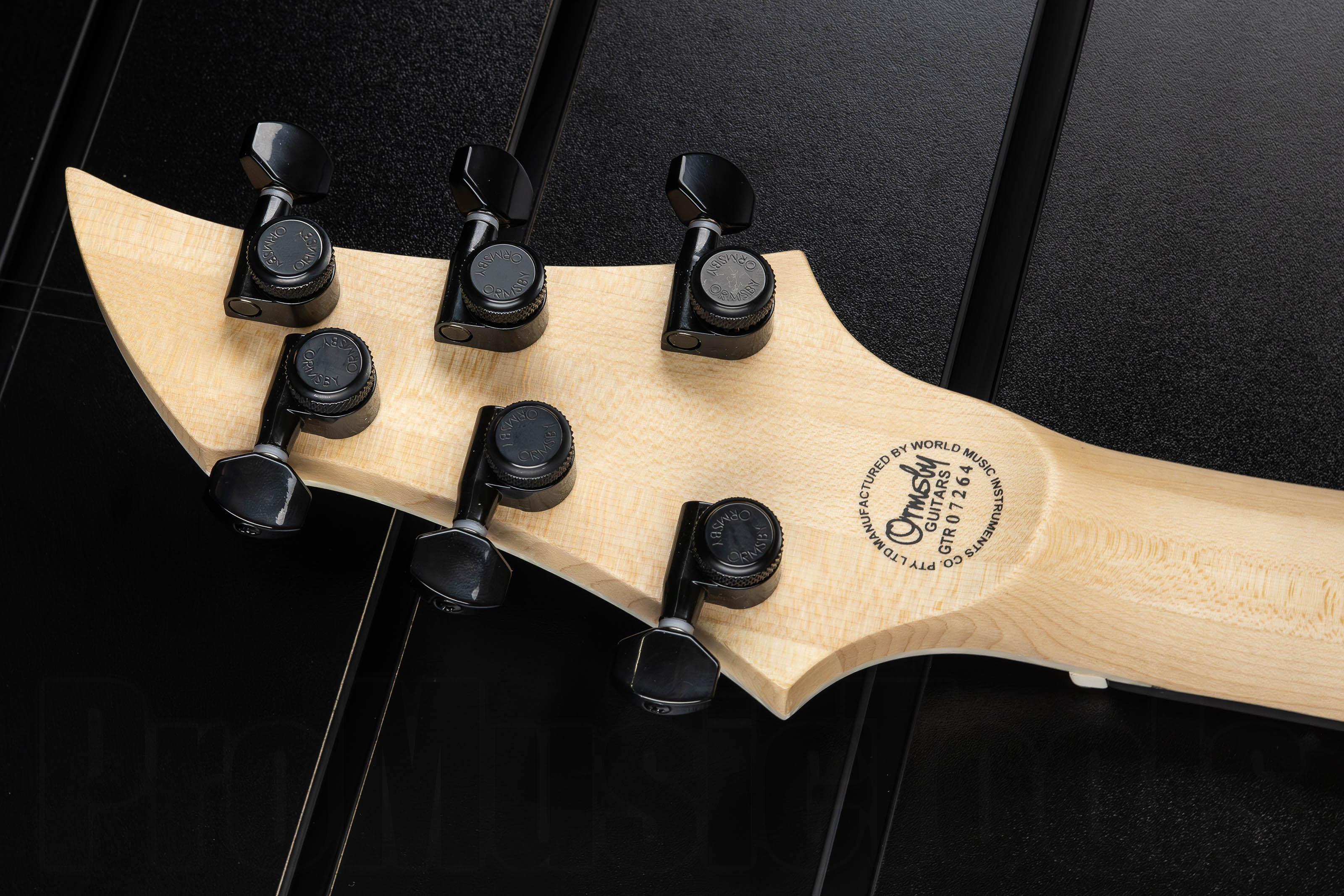 Ormsby TX Exotic GTR 6 (Run 15) Multiscale QM AB - Aqua Burst