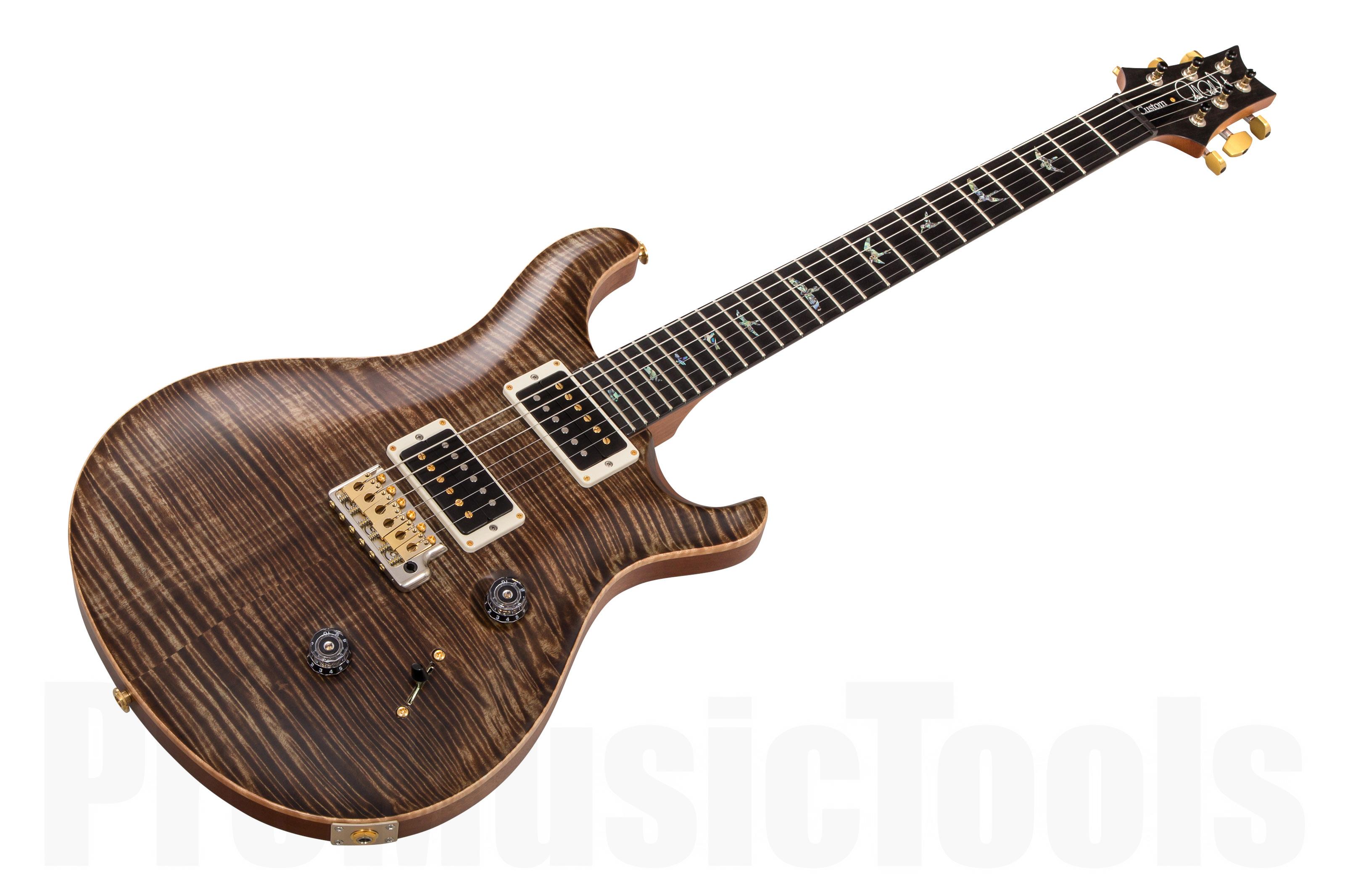 PRS USA Custom 24 Wood Library MG - Mash Green Satin - Ebony FB ...