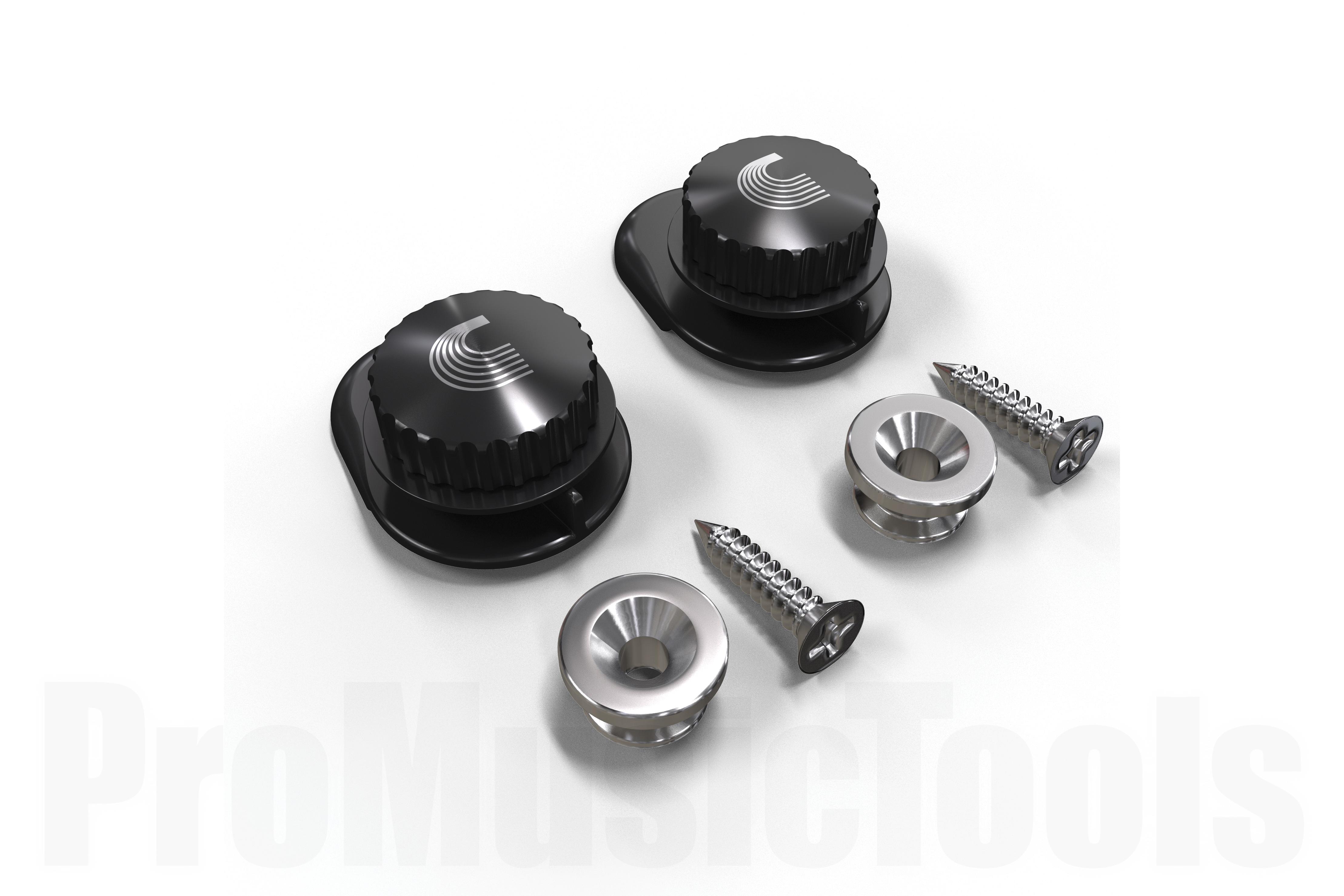 D'Addario PW-SLS-02 Universal Strap Lock System - Nickel