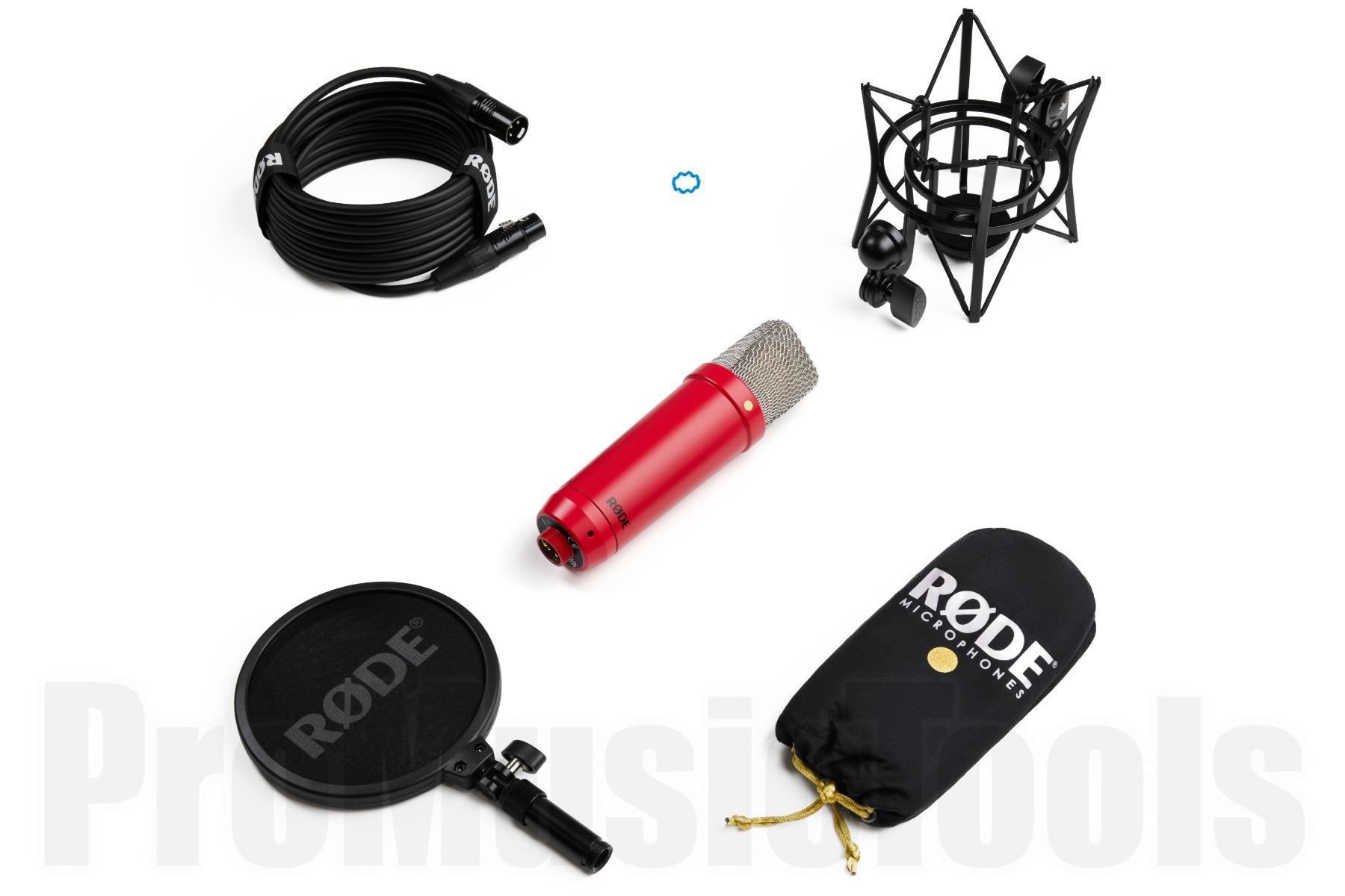 Nt1 Rode Sensor Rode NT1 Signature - Red | ProMusicTools