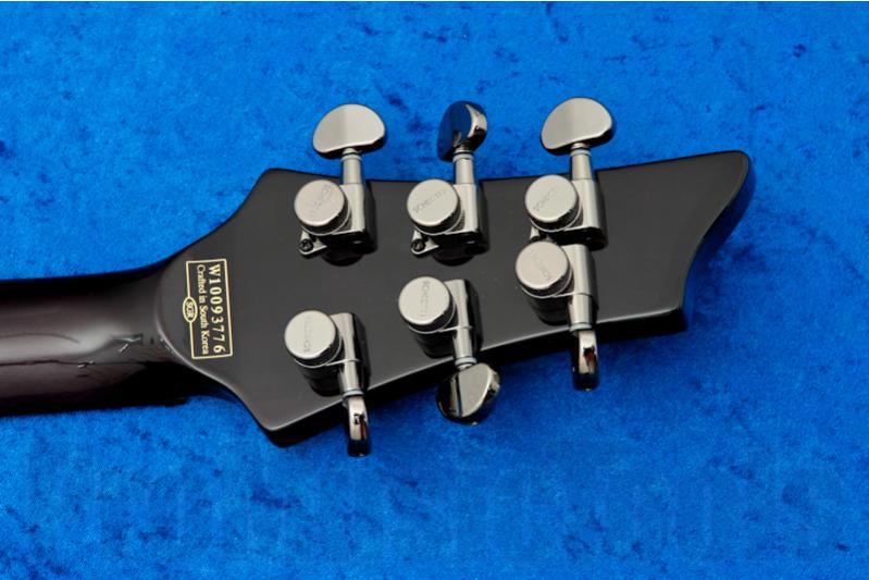 Schecter Hellraiser C-1 Special Edition Flames & Ebony STBLK - See