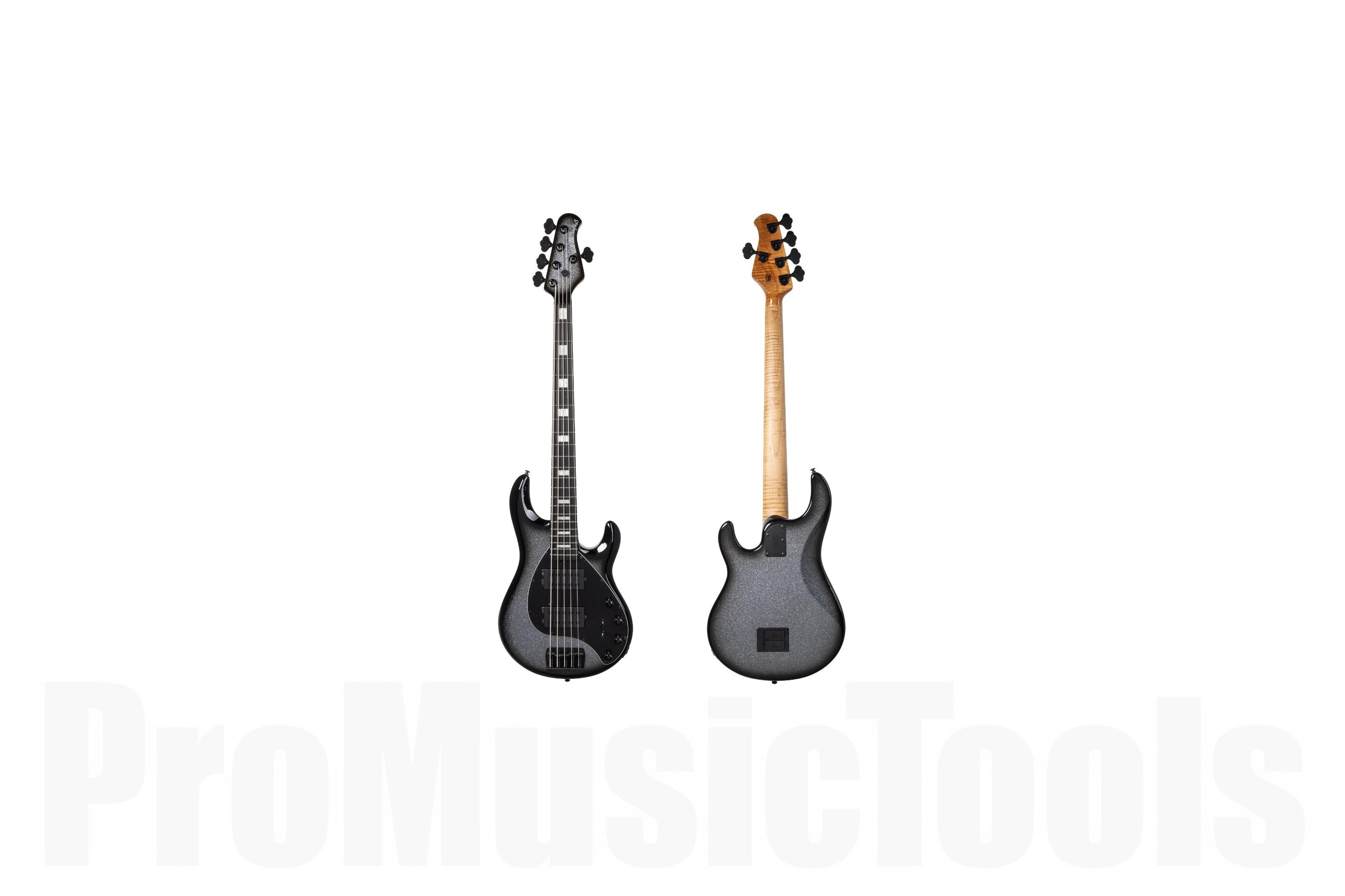 Music Man USA StingRay 5 Special HH Custom - Smoked Chrome PV