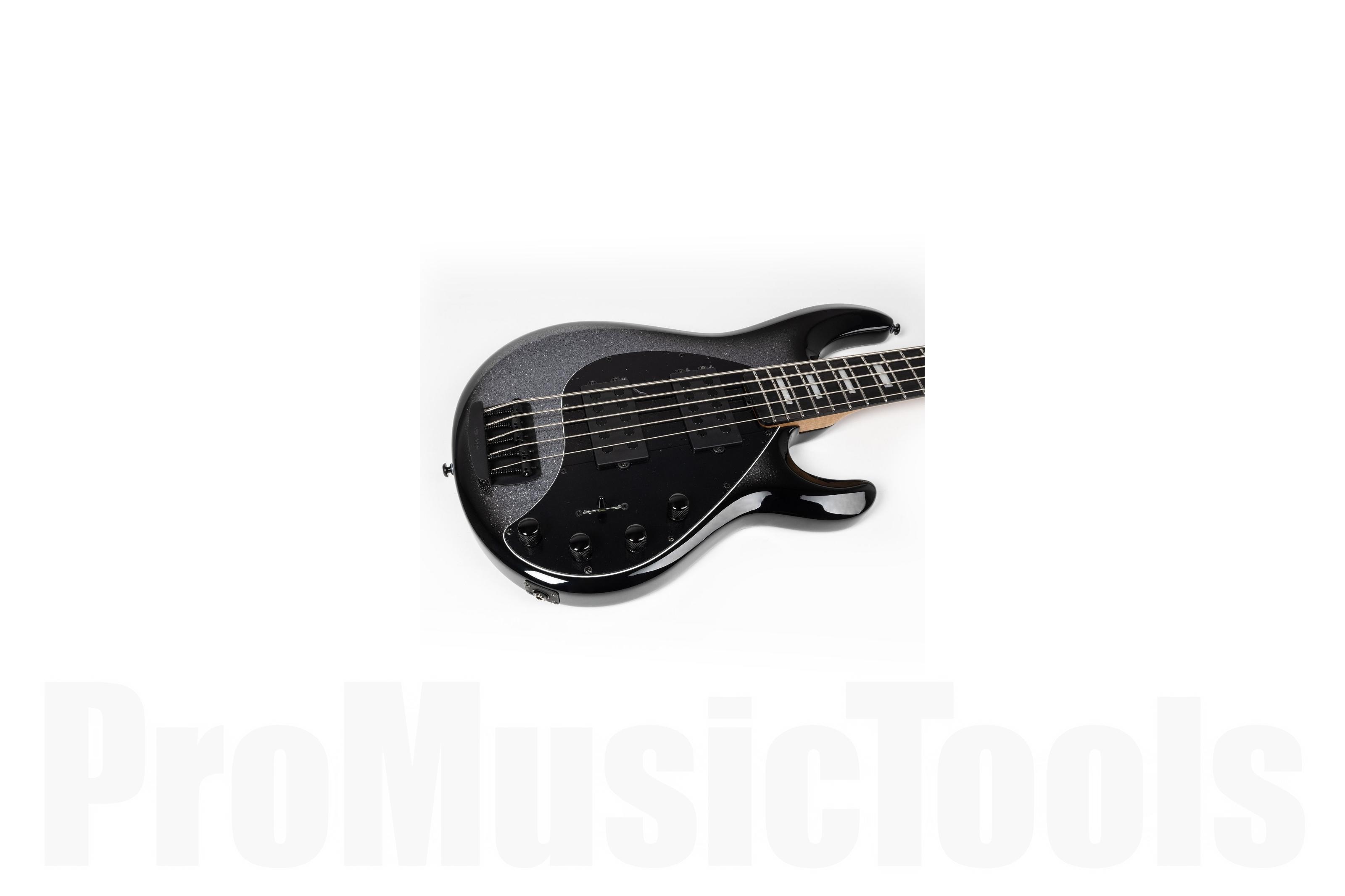 Music Man USA StingRay 5 Special HH Custom - Smoked Chrome PV