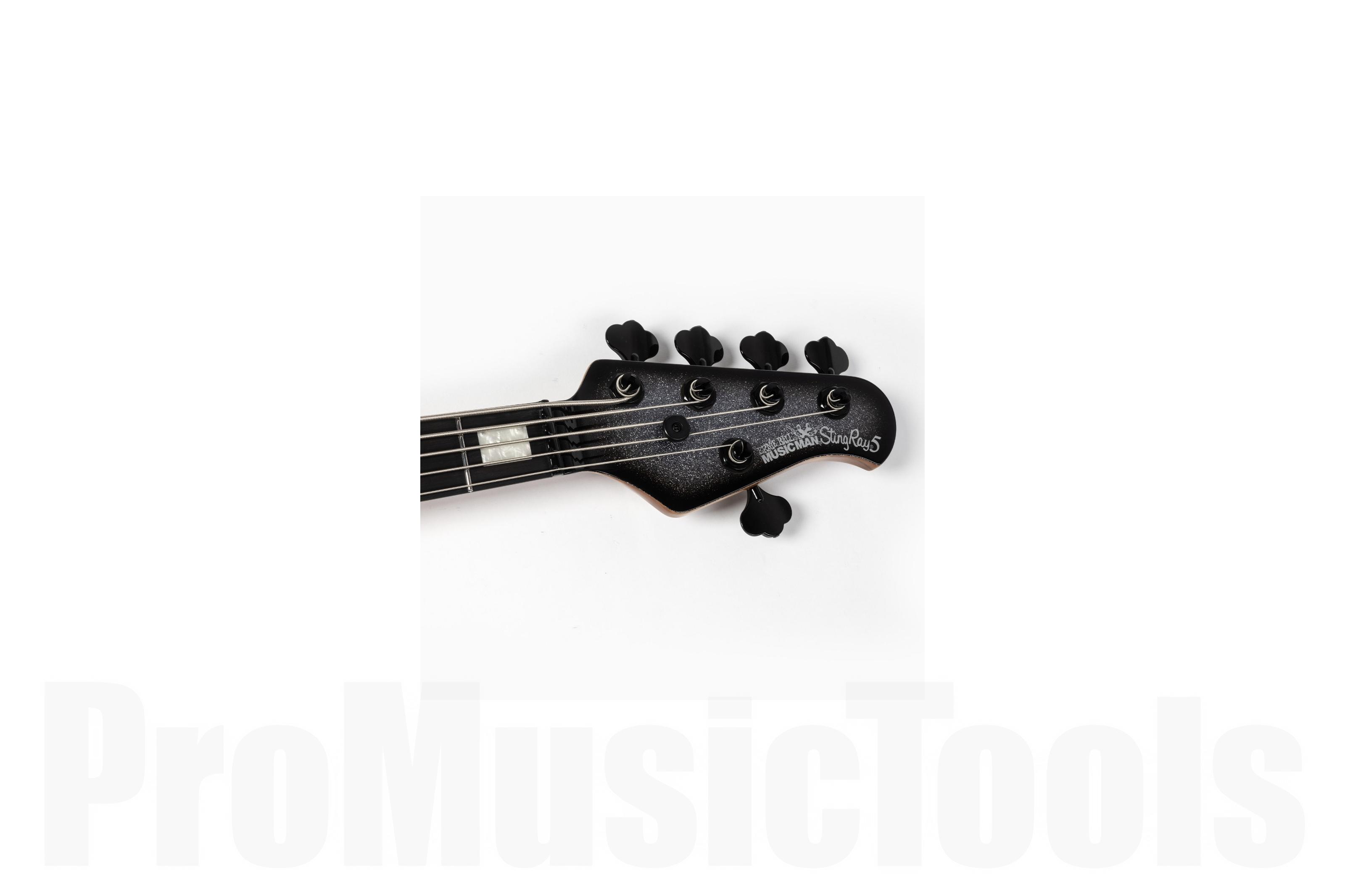 Music Man USA StingRay 5 Special HH Custom - Smoked Chrome PV
