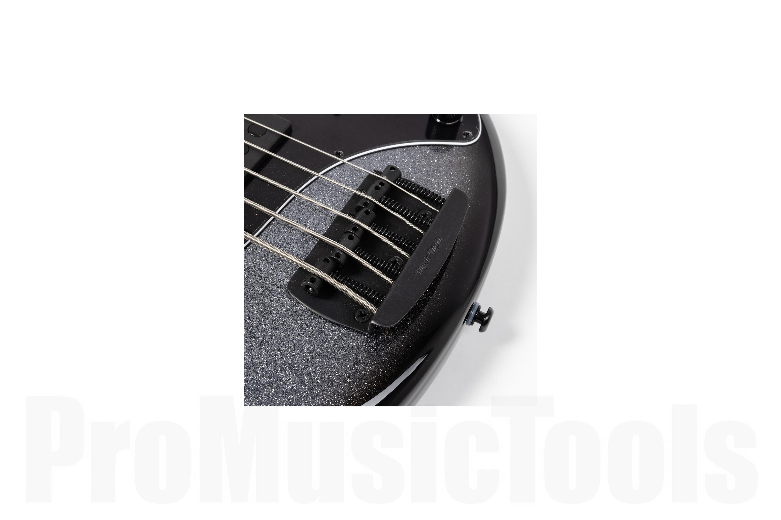 Music Man USA StingRay 5 Special HH Custom - Smoked Chrome PV