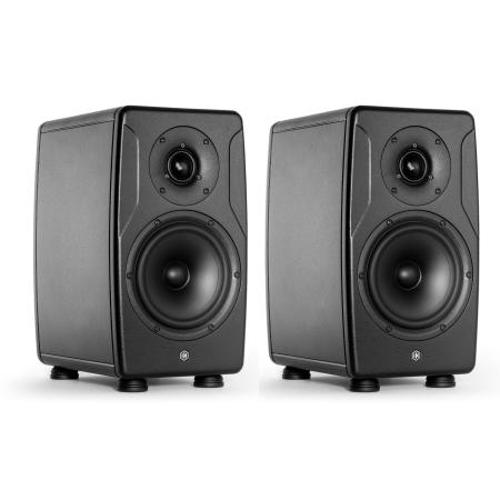 IK Multimedia iLoud Precision 6 MKII - Black - Pair Bundle Set
